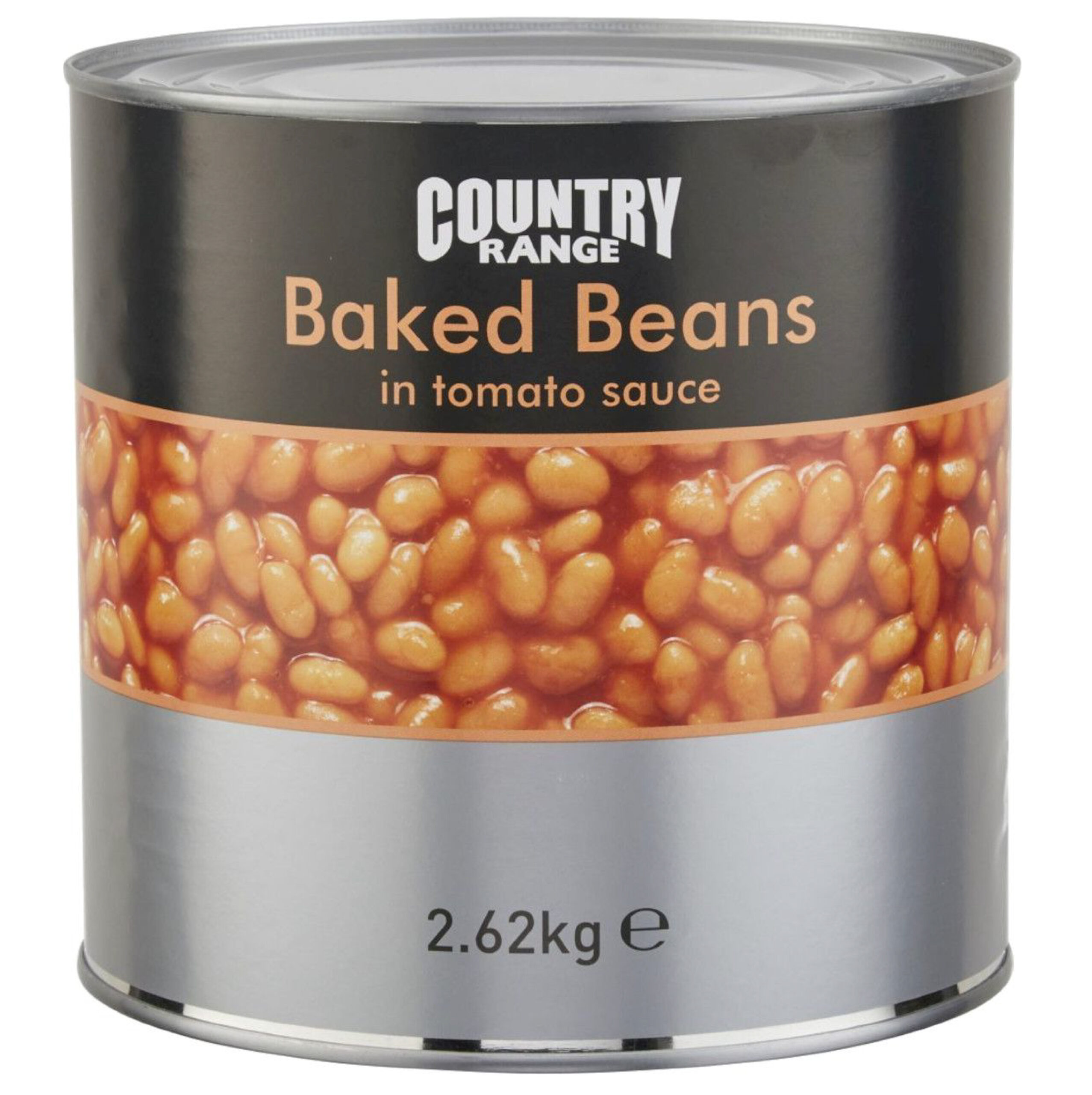1050721 Country Range Baked Beans In Tomato Sauce - 2.62kg - Image 1