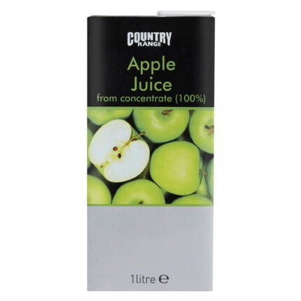 Country Range Apple Juice (carton) - 12x1ltr
