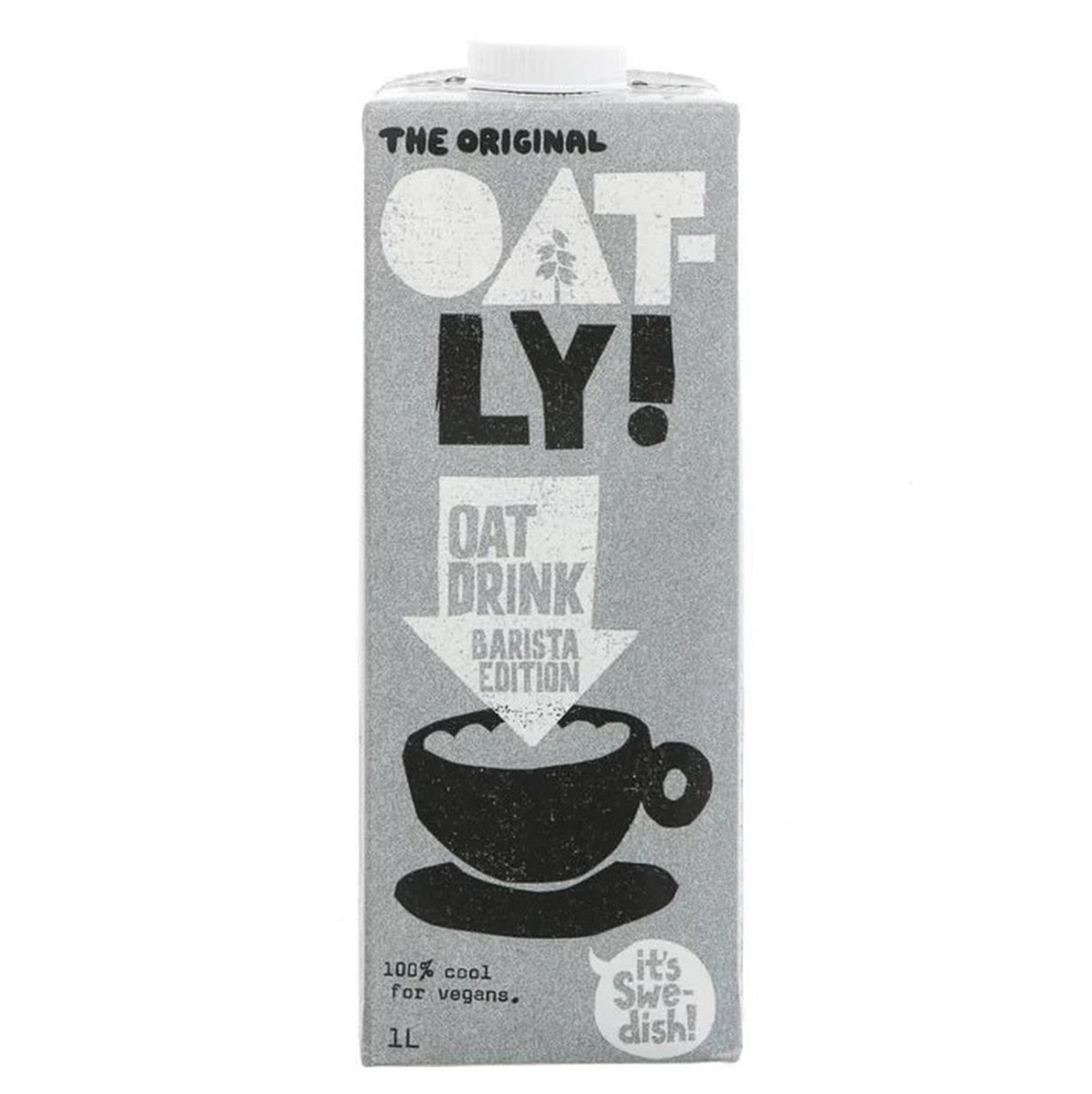 1087430 Oatly Barista Edition Oat Milk - 6x1ltr - Image 1