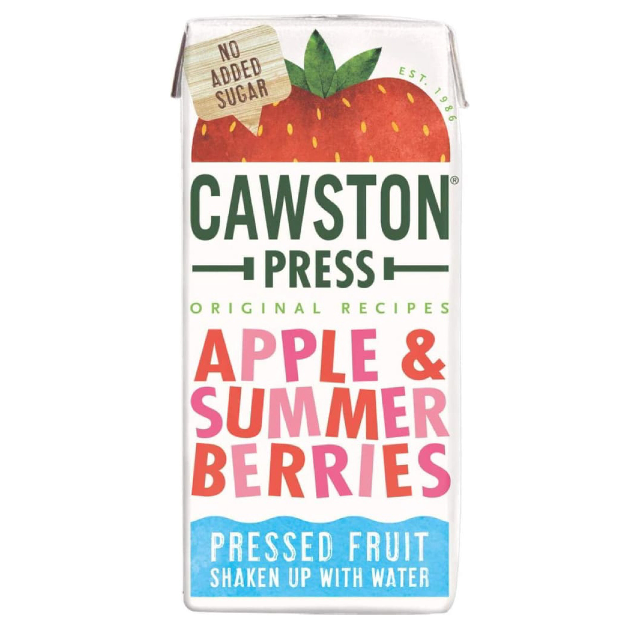 1088260 Cawston Press Kids Apple & Summer Berries Drink (carton) - 18x200ml - Image 1