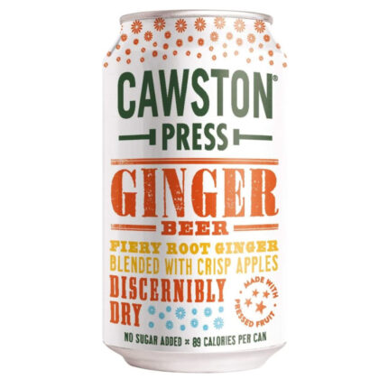 Cawston Press Sparkling Ginger Beer (can) - 24x330ml