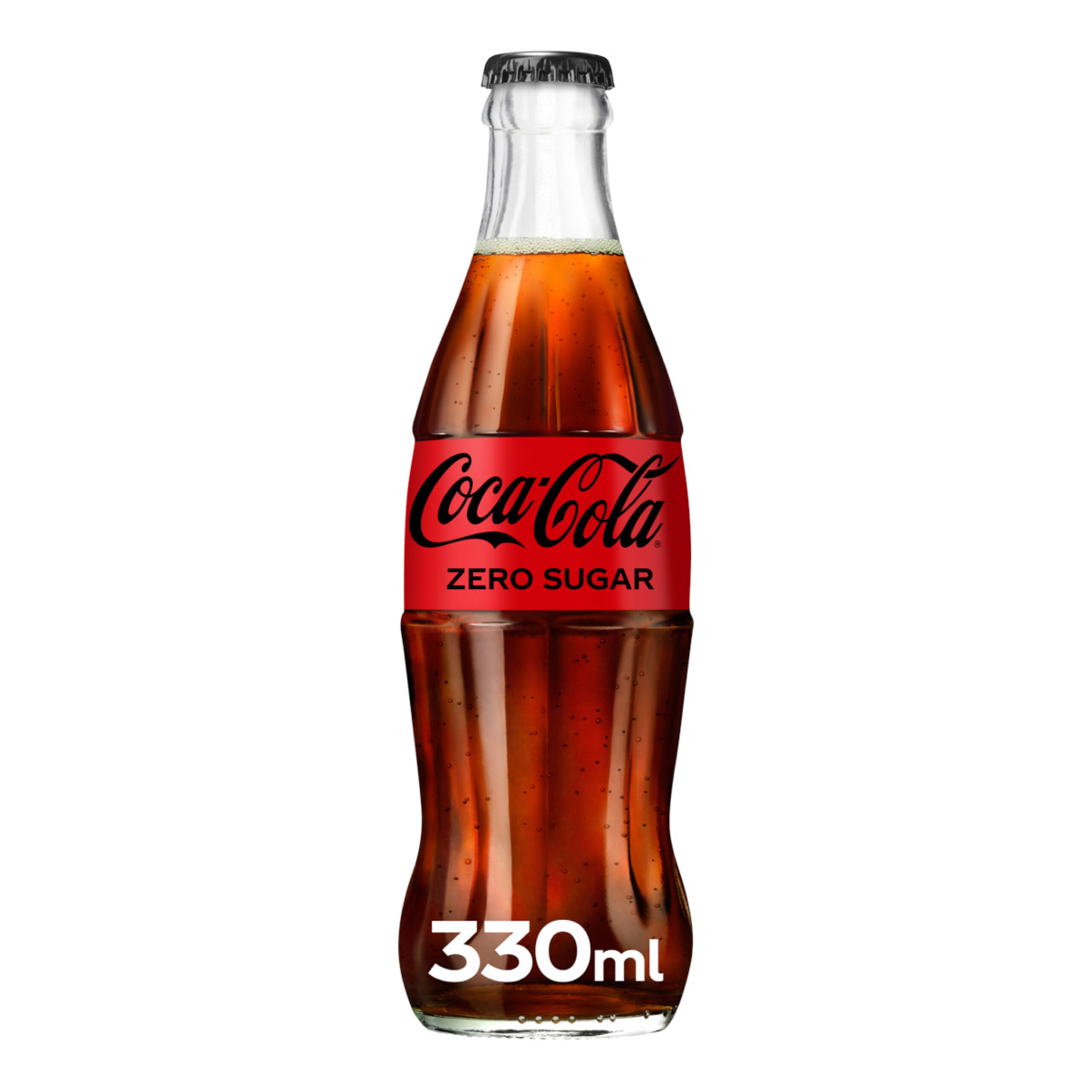 121370 Coca-Cola Zero Sugar (glass bottle) - 24x330ml - Image 1