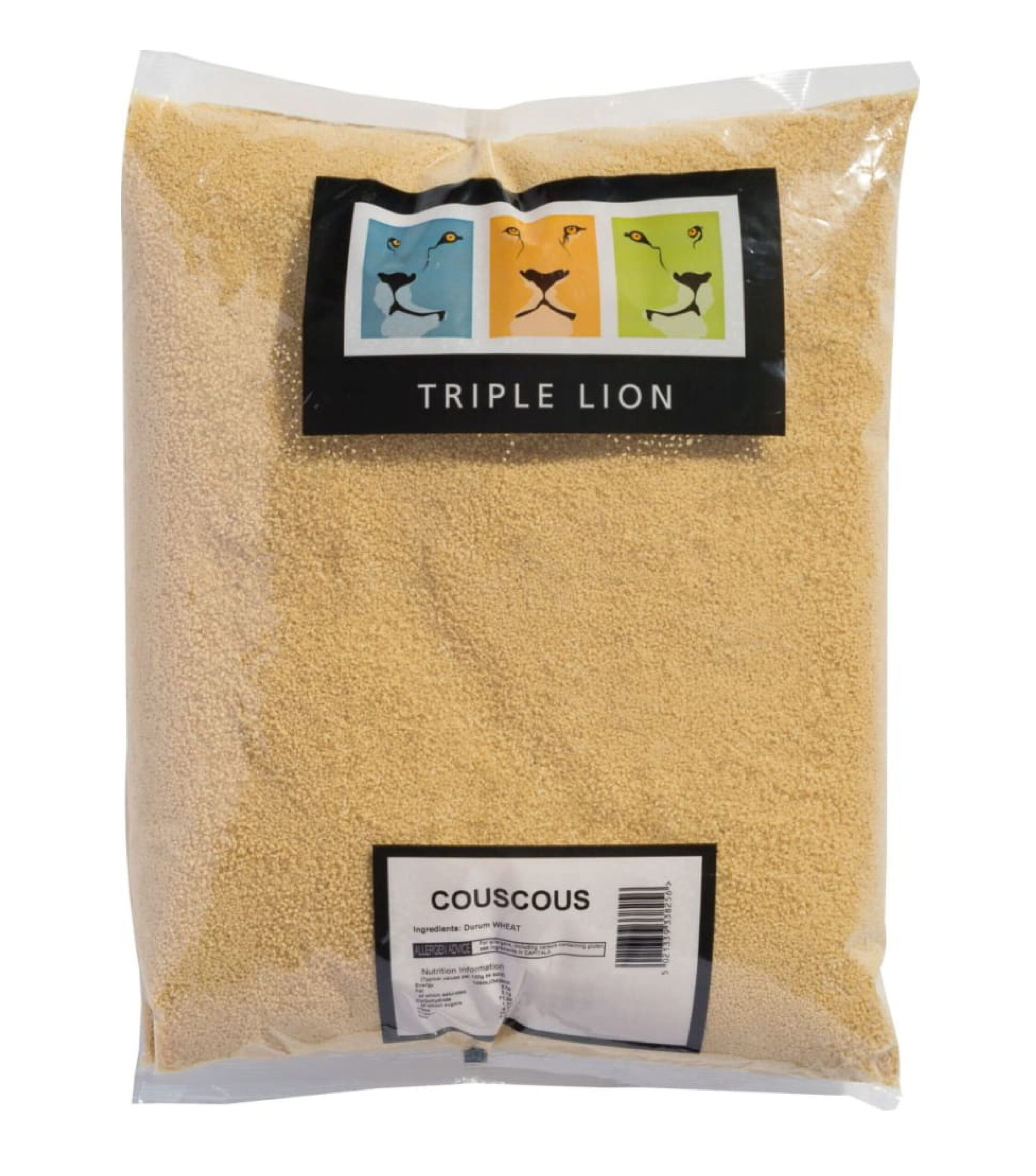 155320 Triple Lion Couscous - 4x3kg - Image 1
