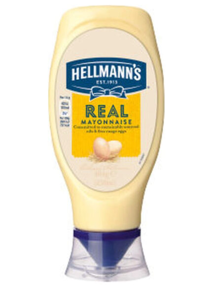 Hellmann's Real Squeezy Mayonnaise - 8x430ml