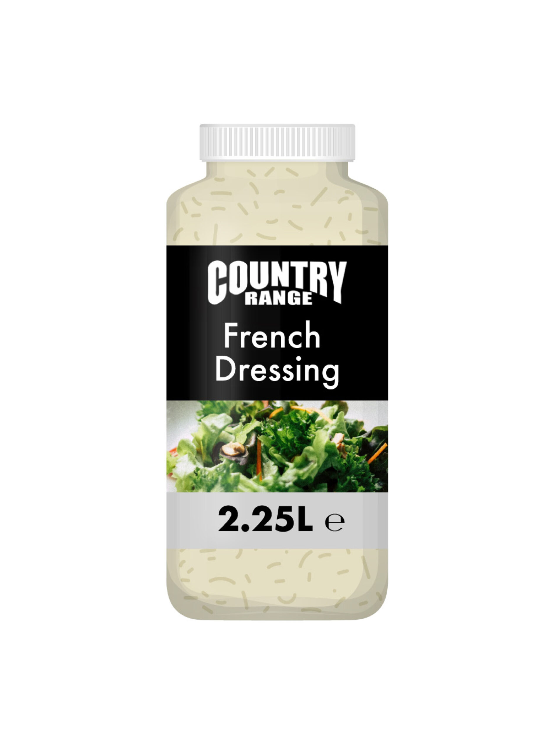 176110 Country Range French Dressing - 2x2.25ltr - Image 1