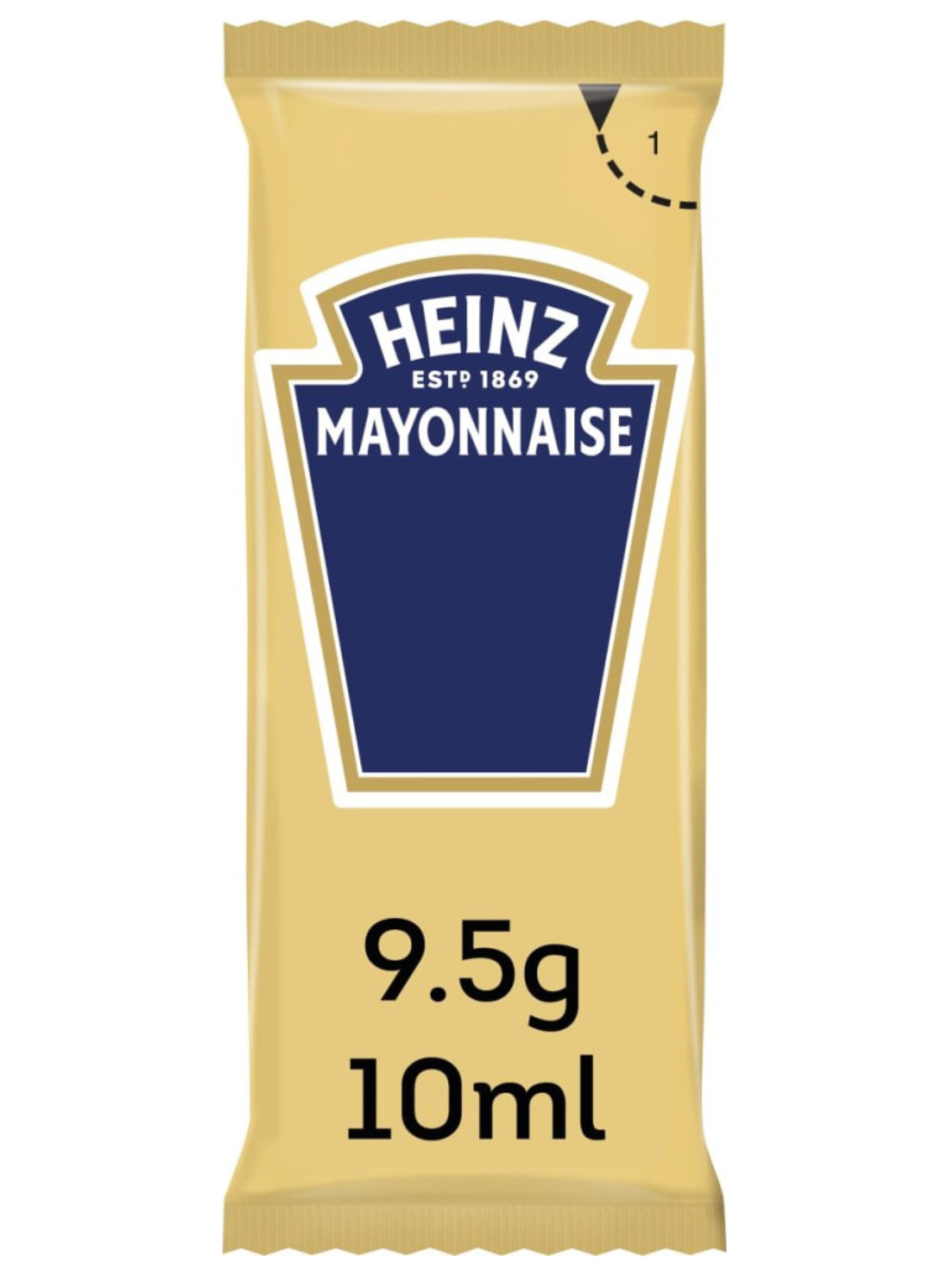 177140 Heinz Free Range Mayonnaise (sachet) - 200x10ml - Image 1