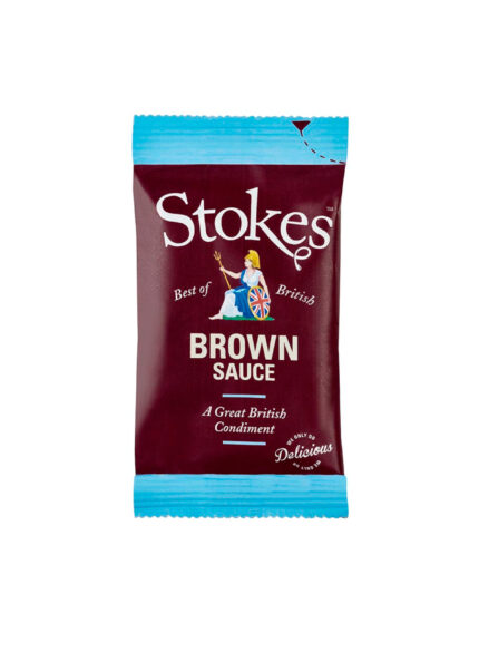 Stokes Real Brown Sauce (sachet) - 80x32g