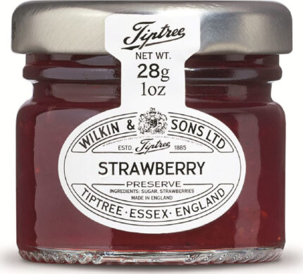 Tiptree Strawberry Jam Portions (Glass) - 72x28g