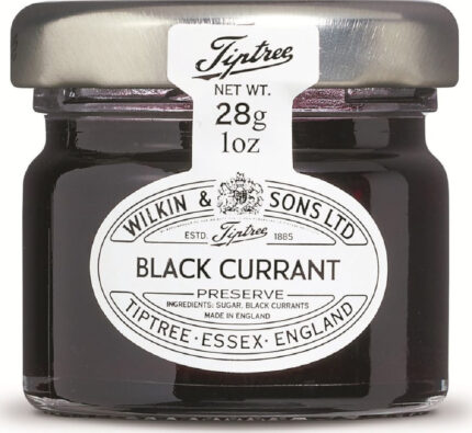 Tiptree Blackcurrant Jam Portions (Glass) - 72x28g