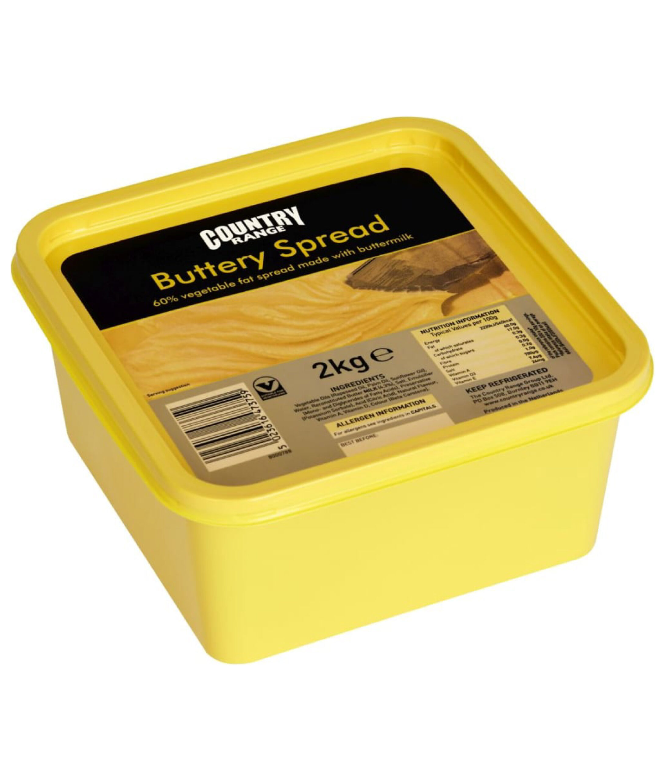 350401 Country Range Buttery Spread - 2kg - Image 1