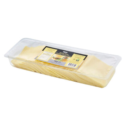 Country Range Mature White Cheddar Cheese Slices - 1kg