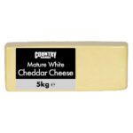 Country Range Mature White Cheddar Cheese Block - ave 4.9kg
