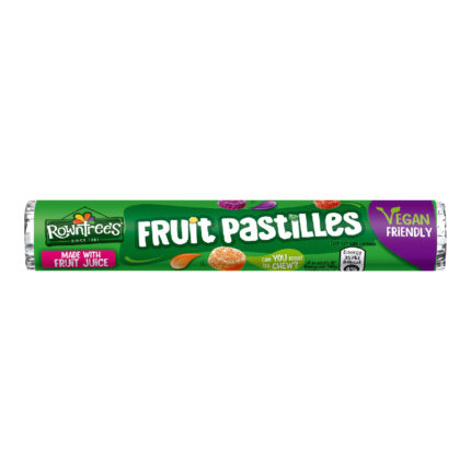 Rowntree's Fruit Pastilles Vegan Friendly Tube - 32x48g