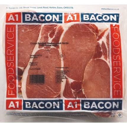 Smoked Rindless Back Bacon - 4x2.27kg