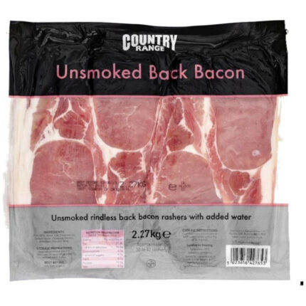Country Range Back Bacon Chilled  - 2.27kg