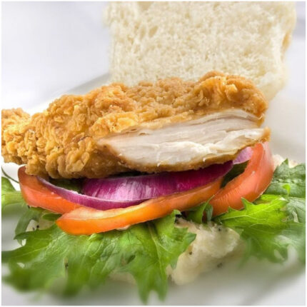 Fully Cooked Ripple Coated Chicken Fillet - 5x2kg