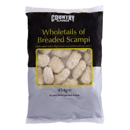 Country Range Wholetail Scampi Breaded - 10x454g
