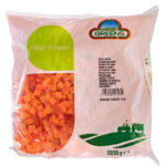 Frozen Diced Carrots - 10x1kg