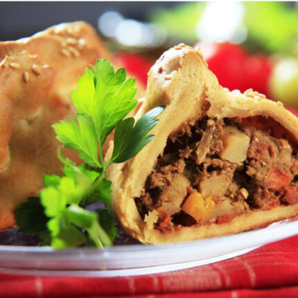 Wrights Wrapped Beef & Vegetable Pasty Baked - 24x210g