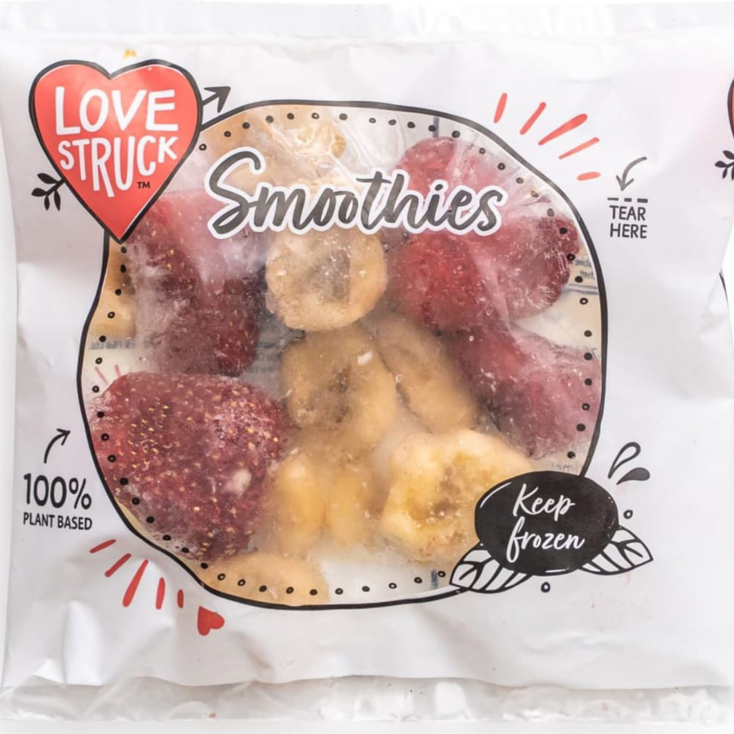 843920 Love Struck Strawberry Split Smoothie - 30x140g - Image 1