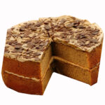 Handmade Gluten Free Cappuccino Cake Pre-Cut - 14ptn